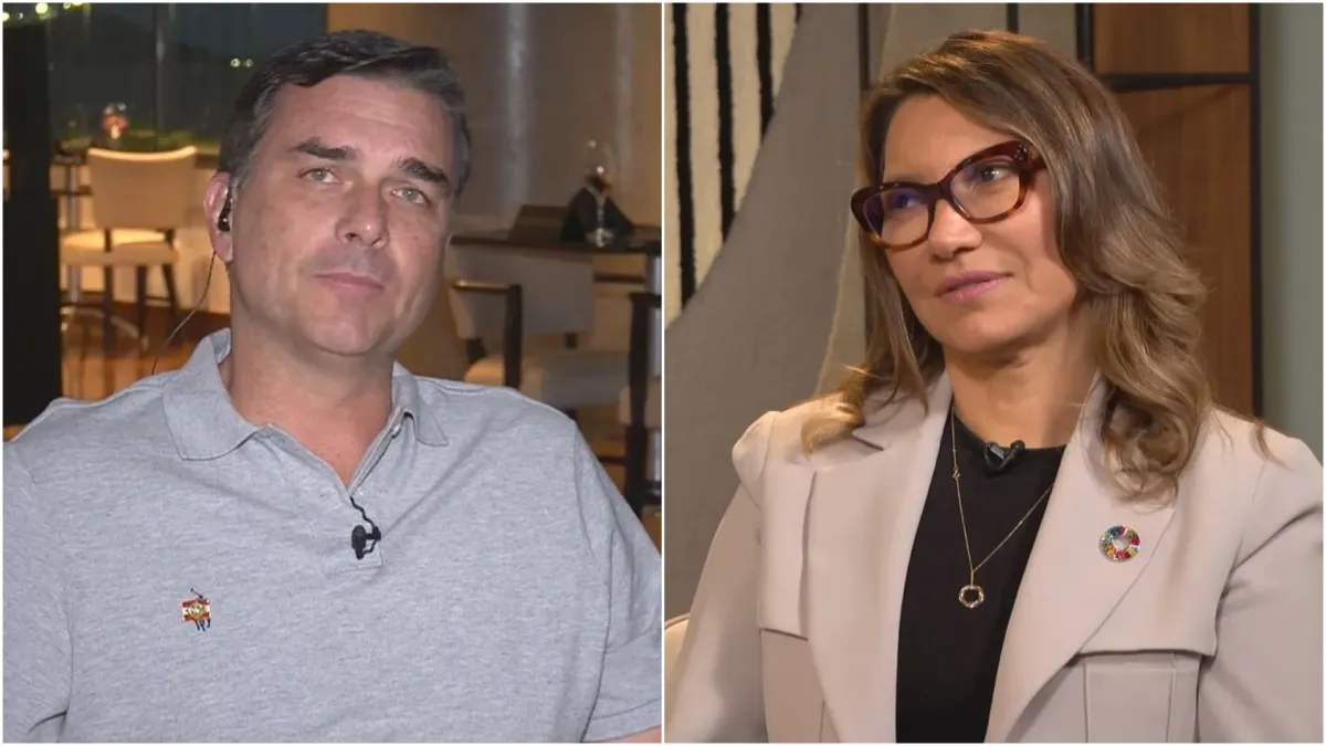Flávio aciona TSE e acusa Janja de fake news sobre programas